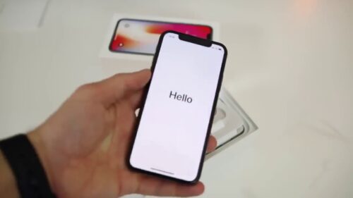 X Phone futuristic smartphone concept with edge-to-edge display