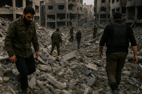 Qezza seridinde 14 dekabr 2025-ci ilde bas veren herbi hadiselerden sonra dagintilar