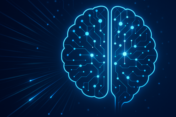 Illustration showing concept of new AI model released by OpenAI