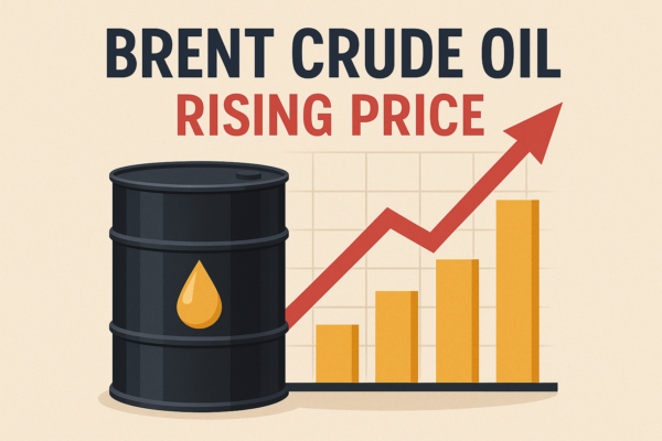 Neft qiymet artimini temsil eden grafik konsept