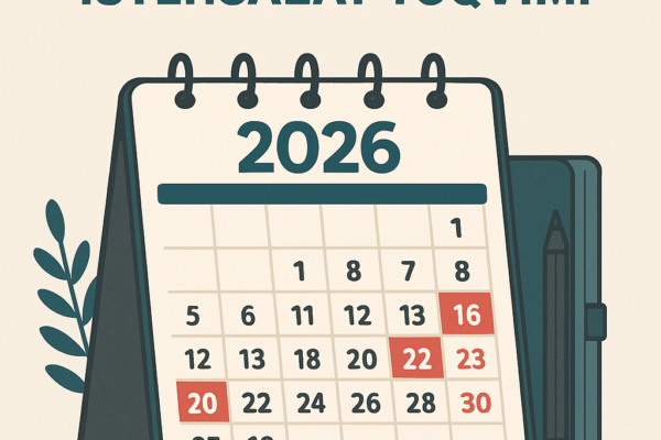 tvxeber.com - 2026-ci il ucun Azerbaycanda is vaxti normasi ve istehsalat teqvimi