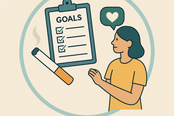 Siqareti tergitmek ucun effektiv metodlari gosteren infografik illustrasiya